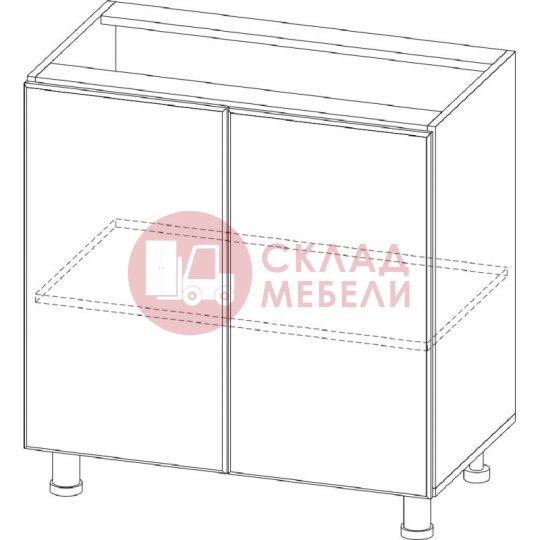  Стол рабочий С700 Бостон SV-Мебель 