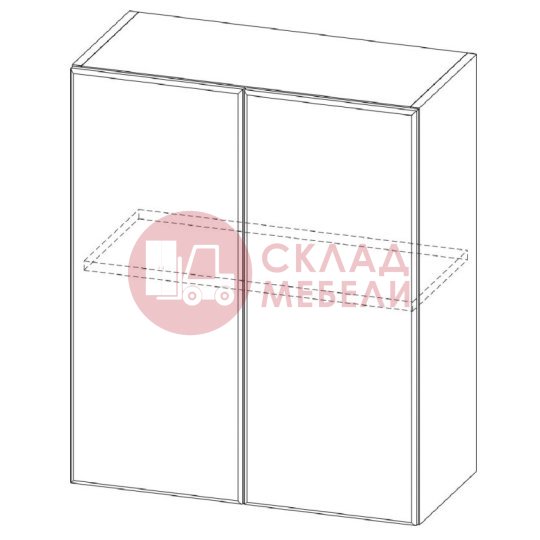  Шкаф навесной Ш600/720 Прованс SV-Мебель 