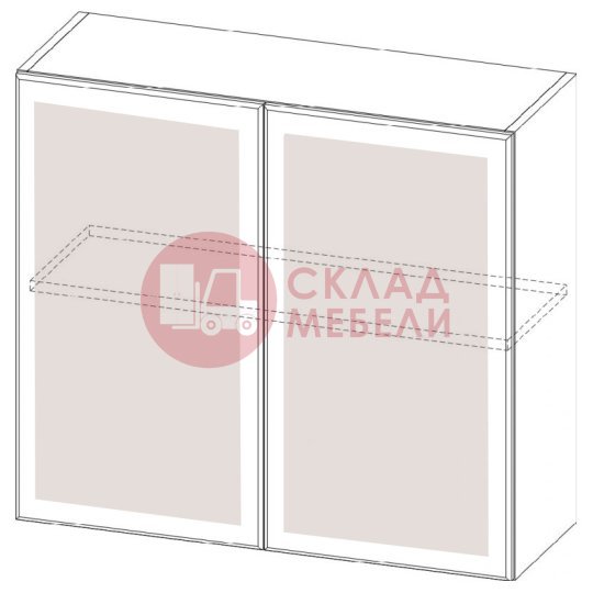  Шкаф навесной Ш800с/720 Авиньон Прованс SV-Мебель 