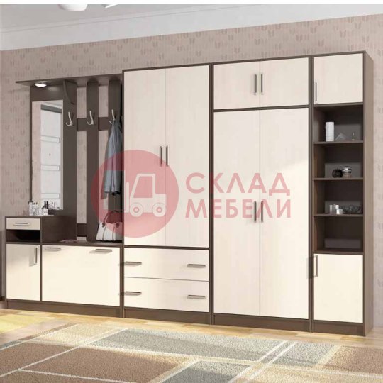 Стеллаж Диана-4 С4 Росток-мебель 