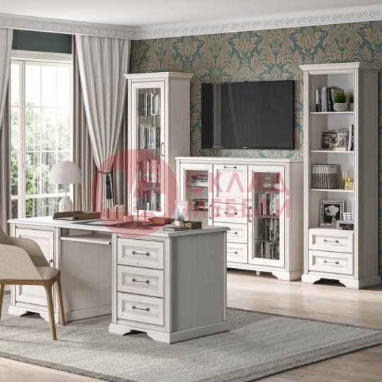  Витрина Стилиус B169-REG1W2S с подсветкой BRW 