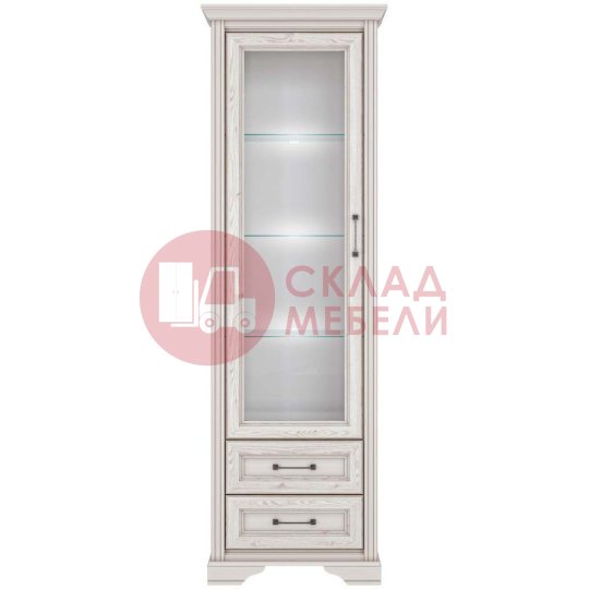  Витрина Стилиус B169-REG1W2S с подсветкой BRW 