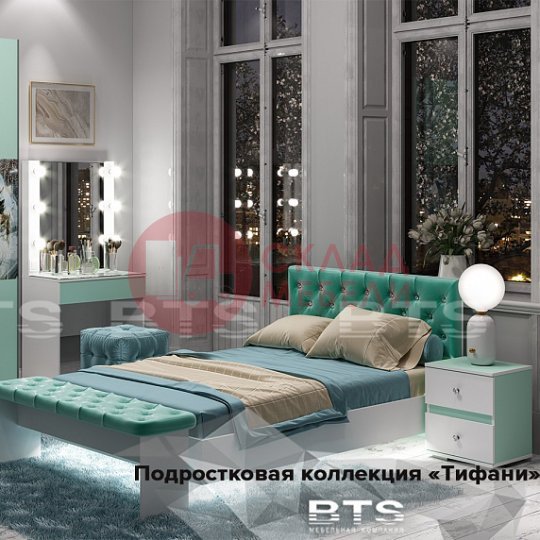  Кровать Тифани КР-09 BTS 