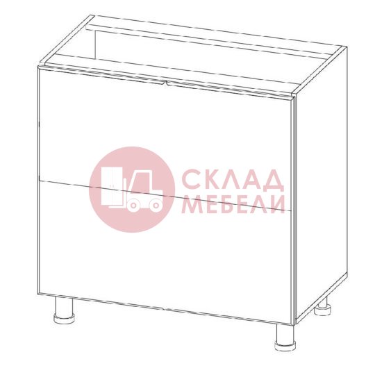  Стол рабочий СГ800я2 Венеция SV-Мебель 