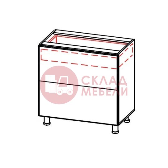  Ящик скрытый ЯС600 SV-Мебель 