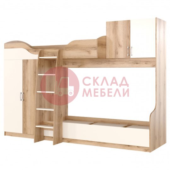  Кровать двухъярусная Рио-1 SV-Мебель 