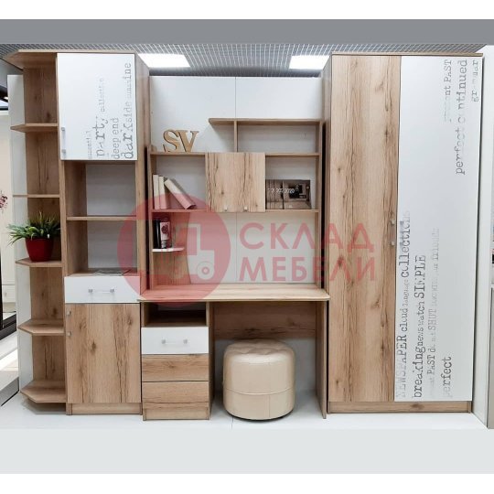  Шкаф двух створчатый Рио-1 SV-Мебель 