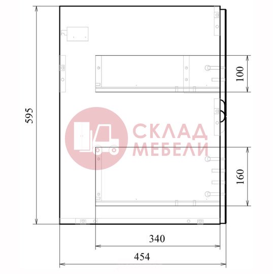  Тумба подвесная Линда 80/100 под раковину Avanti 