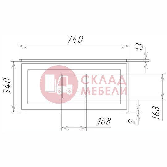  Тумба подвесная Элеганта 80/90/100 Bianca под раковину Avanti 