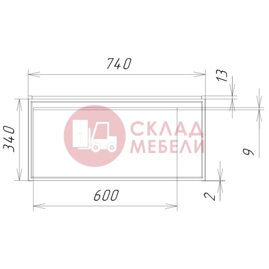  Тумба подвесная Нова 80/90/100 Bianco под раковину Avanti 