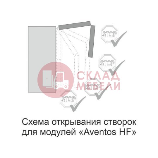  Шкаф навесной Ш800б/720 Вельвет SV-Мебель 