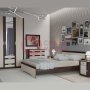  Кровать Сабрина-2 с ПМ Росток-мебель 