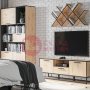  Шкаф Бруклин B172-REG1D2B2S BRW в Симферополе Крыму