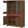  Витрина Када S404-REG2W2D с подсветкой BRW 